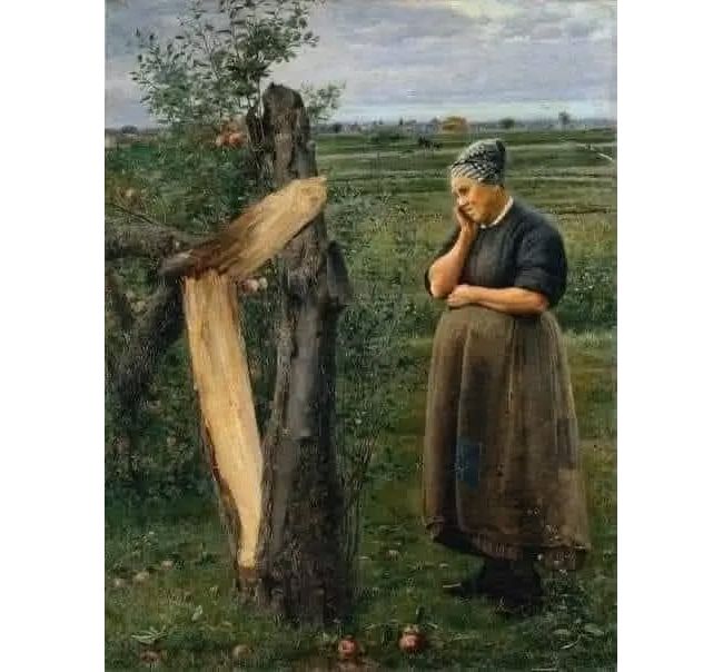 Одна з тих страшних речей, якими ламали українців за часів совєтів - то був податок на дерева та масова примусова вирубка садів