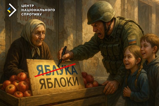 росіяни не задоволені українською мовою на ТОТ