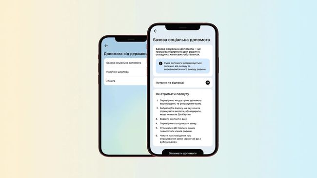 Відтепер в Дії можна оформити базову соціальну допомогу: деталі