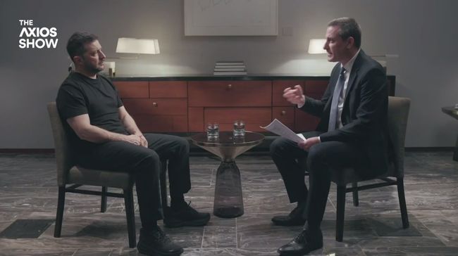 Зеленський відповів на питання журналіста ️Axios