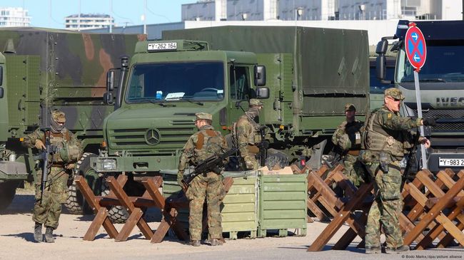 Германия провела масштабные учения Red Storm Bravo по переброске своих войск в Балтийский регион