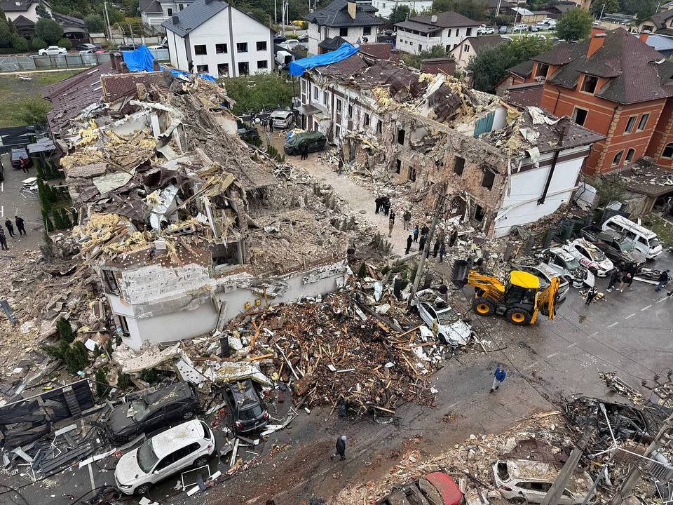 Налёт дронов в ночь на 28 сентября