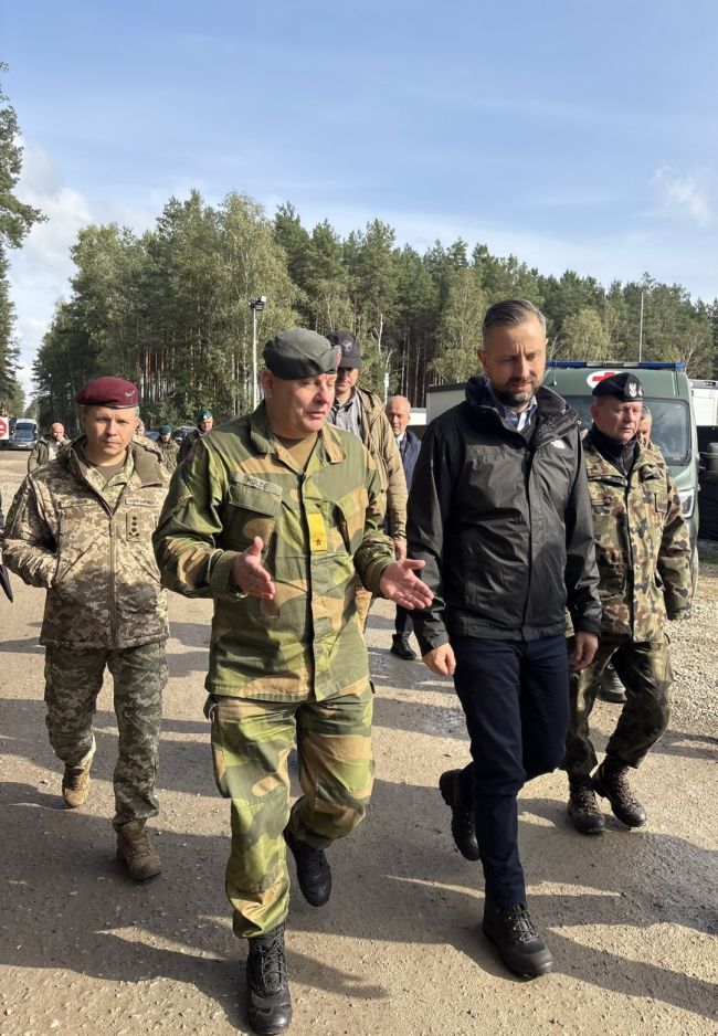 У Польщі відкрили навчальний центр для українських військових