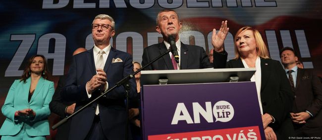 На парламентских выборах в Чехии победила правая партия миллиардера Бабиша