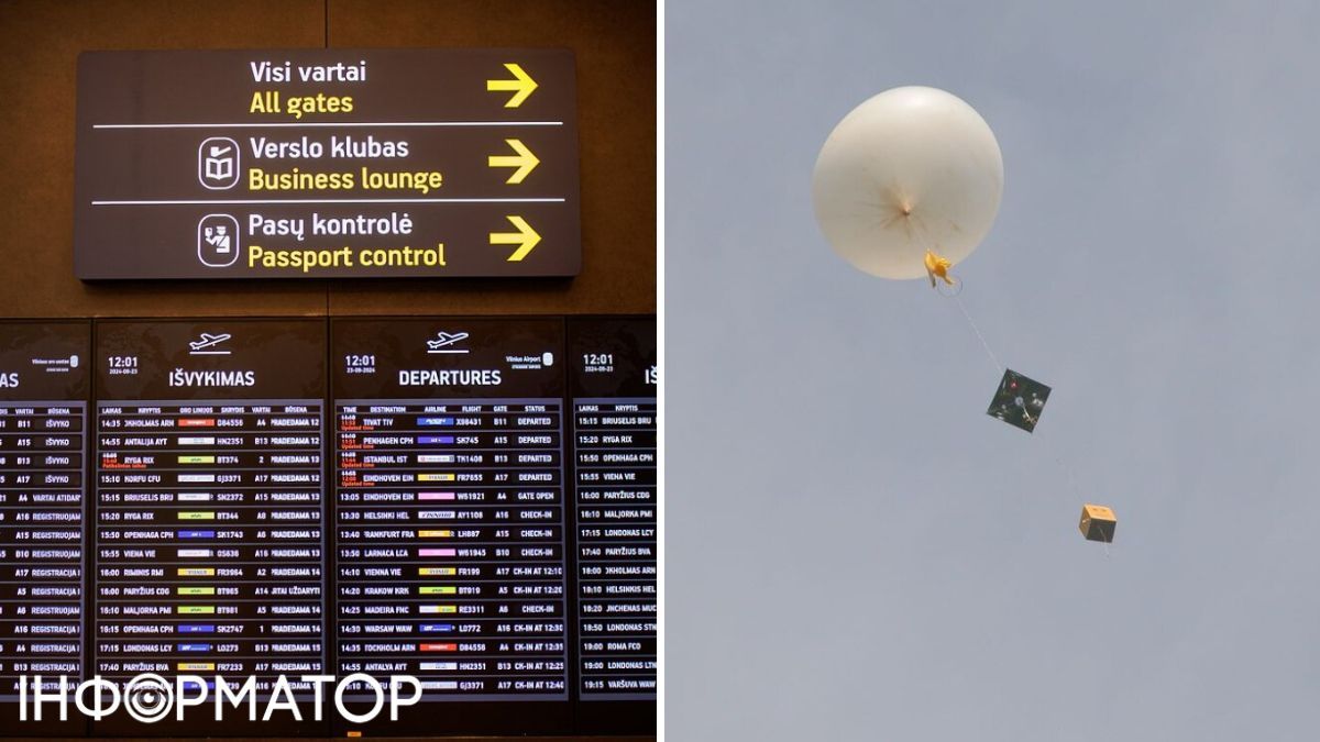 До Литви з території Білорусі залетіли 25 метеозондів