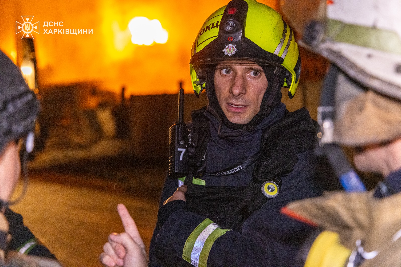 Харків: внаслідок нічної масованої атаки БпЛА сталися руйнації та пожежа Харків: внаслідок нічної масованої атаки БпЛА сталися руйнації та пожежа