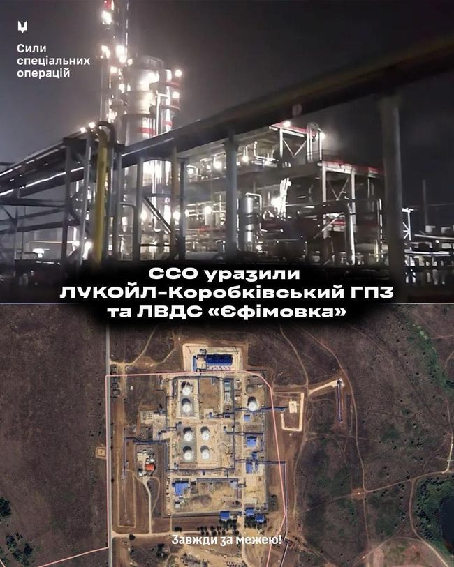 Хронология подтвержденных поражений НПЗ