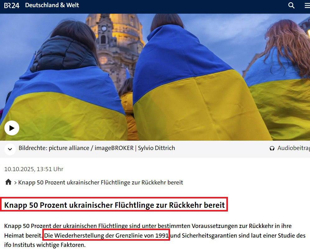 Половина біженців повернеться, якщо Україна відновить кордони 1991 року