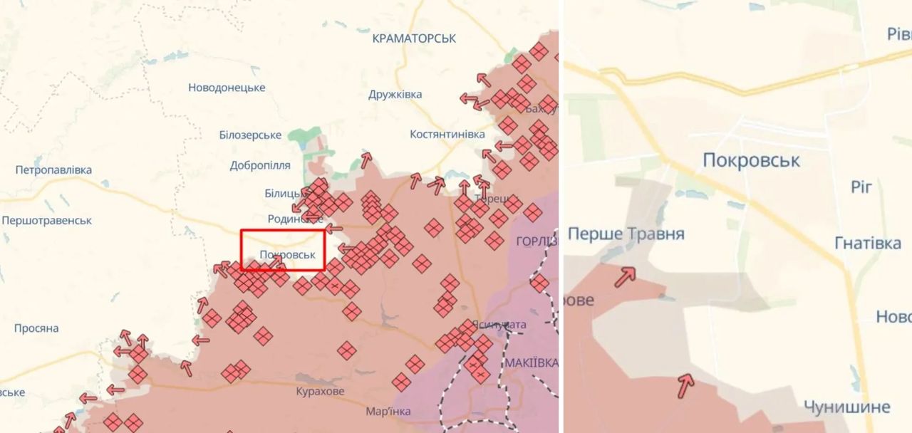 Операція щодо швидкого захоплення Покровська стала для РОВ мясорубкою: що показав рік оборони та які цілі поставив ворог Операція щодо швидкого захоплення Покровська стала для РОВ мясорубкою: що показав рік оборони та які цілі поставив ворог
