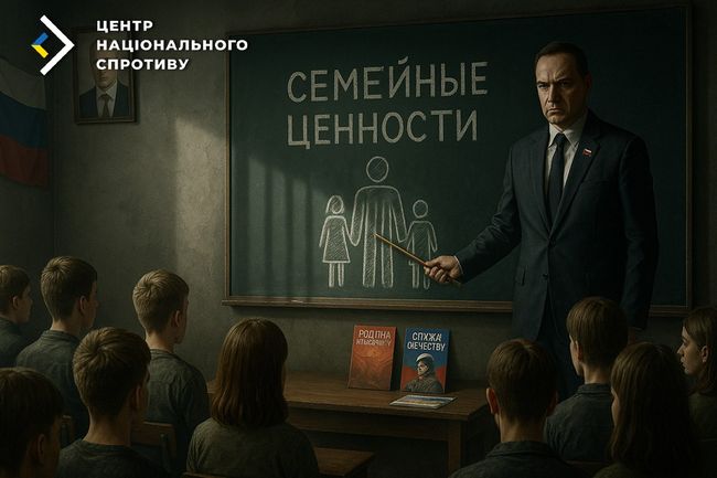 На ТОТ прибули волонтери для формування так званих сімейних цінностей у школярів