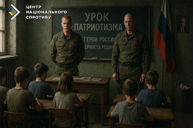 Окупанти вчать українських дітей любити війну і доносити на друзів