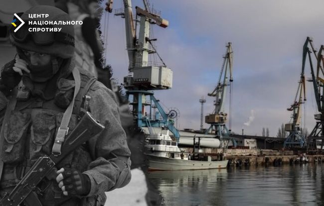 Окупанти готують Бердянський порт до вивезення українського зерна під керівництвом зрадника