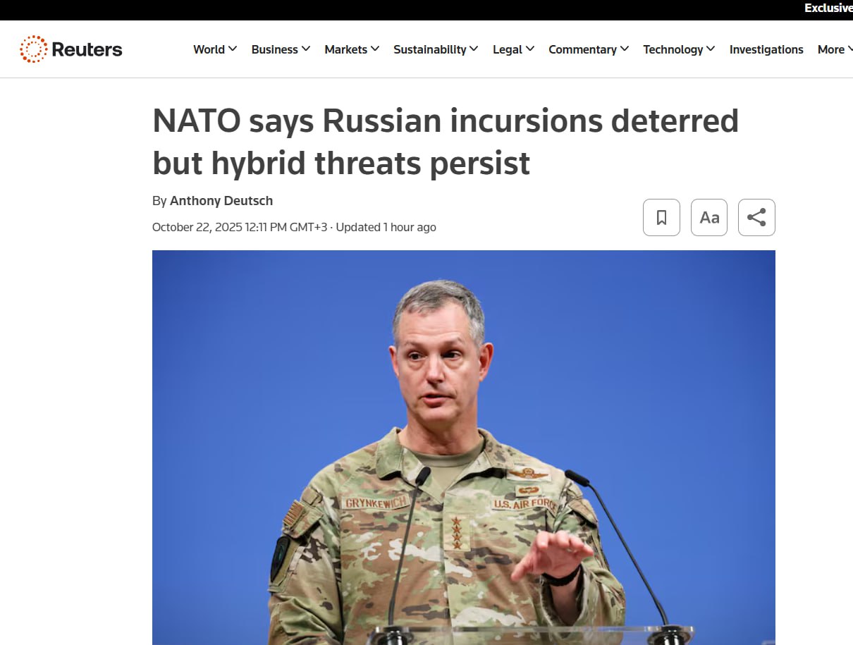 После инцидентов в небе над Польшей и Эстонией россия изменила поведение