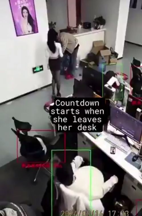 На китайських фабриках та в офісах дедалі частіше впроваджують нагляд за працівниками за допомогою ШІ На китайських фабриках та в офісах дедалі частіше впроваджують нагляд за працівниками за допомогою ШІ