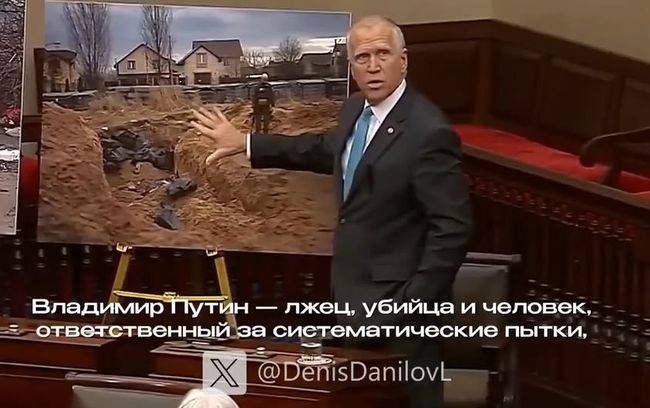 Сенатор США Том Тиллис: путин — лжец и убийца