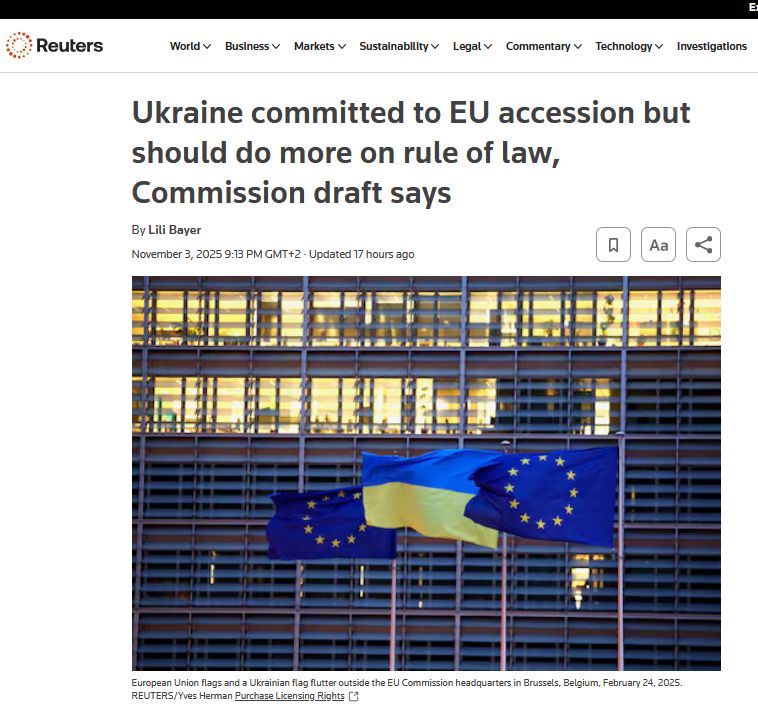 Єврокомісія закликала Україну посилити реформи у сфері верховенства права і боротьби з корупцією Єврокомісія закликала Україну посилити реформи у сфері верховенства права і боротьби з корупцією