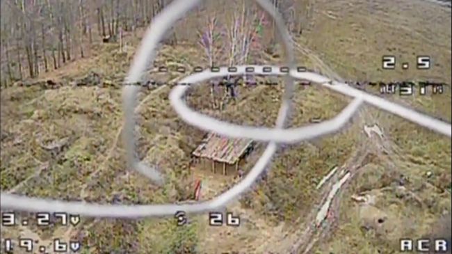 російські позиції на Брянщині під атакою «Химери» (ВІДЕО)