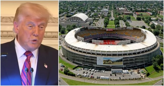 Дональд Трамп наполягає, щоб новий стадіон команди NFL Washington Commanders, вартістю 3,7 мільярда доларів, назвали на його честь — The Hill