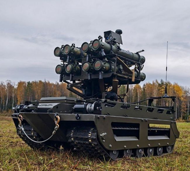 РОВ значительно улучшили и расширили возможности своего сухопутного дрона “Курьер”