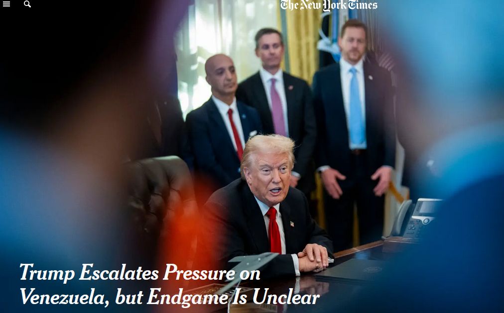 Трамп посилює тиск на Венесуелу, але кінцева мета незрозуміла