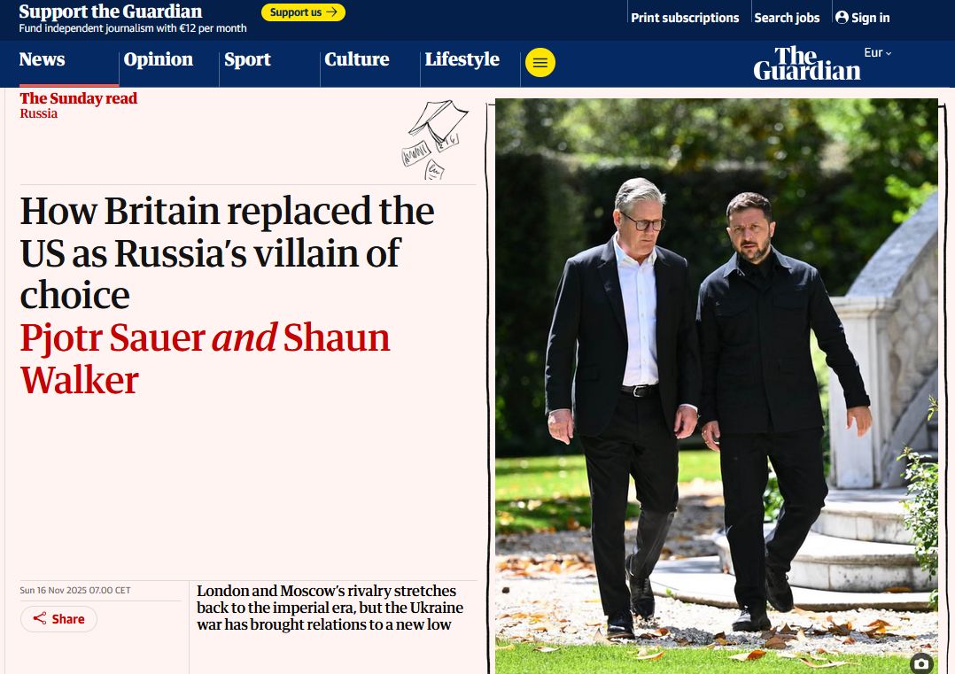 Підтримка України зробила Британію мішенню російської пропаганди