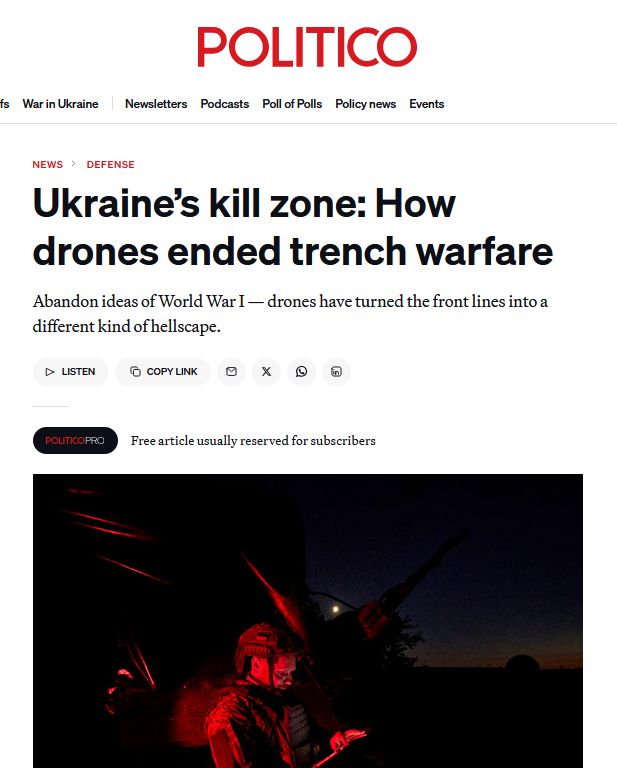 Фронт більше не нагадує окопну війну Першої світової