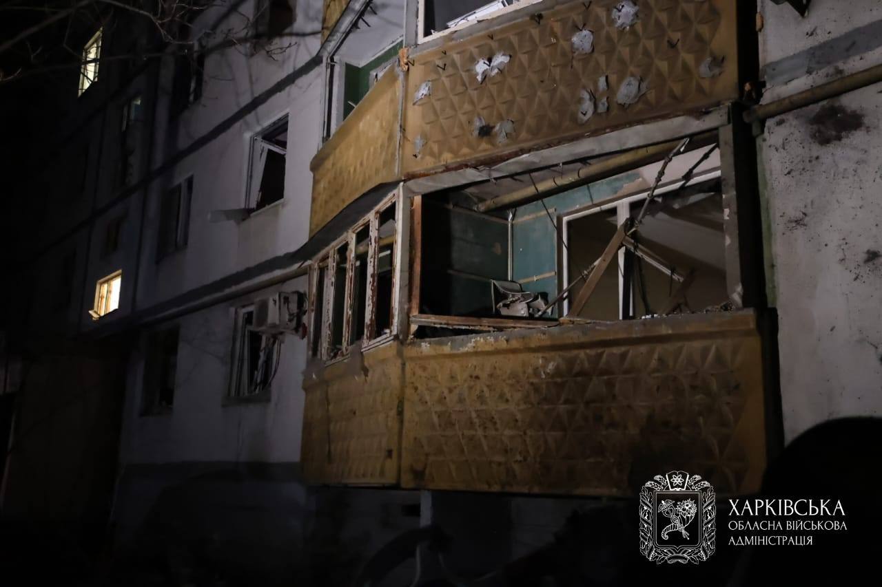 Наслідки нічної масованої атаки Харкова (ФОТО)