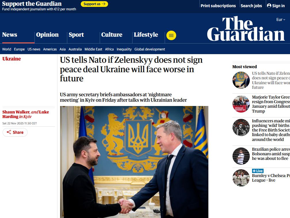 Европейские чиновники назвали встречу с Дрисколл тошнотворной и шокирующей