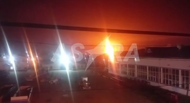 Афипский НПЗ, Краснодарский край - повреждена часть технического оборудования