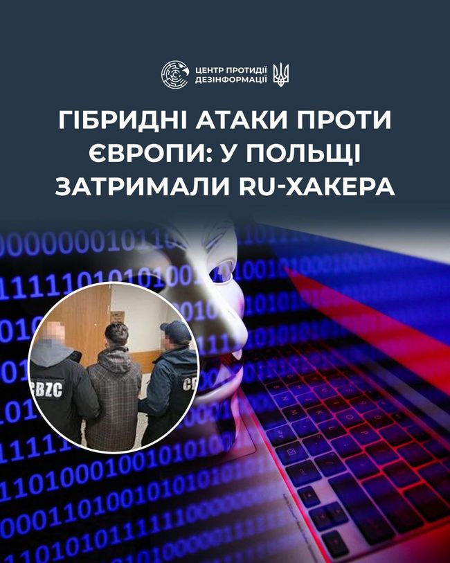 У Польщі заарештували громадянина рф, якого підозрюють у зламі ІТ-систем кількох польських компаній