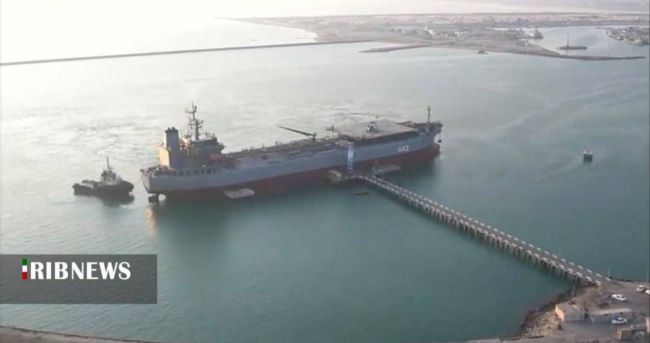 Иран официально ввел в строй очередной новый боевой корабль, переделанный из бывшего гражданского танкера.