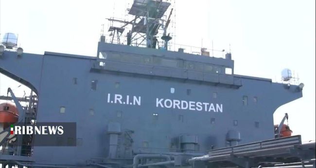 Иран официально ввел в строй очередной новый боевой корабль, переделанный из бывшего гражданского танкера.