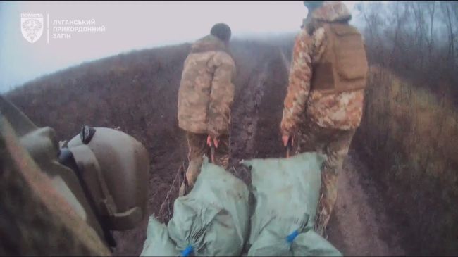 Елітна доставка від наших бійців (ВІДЕО)