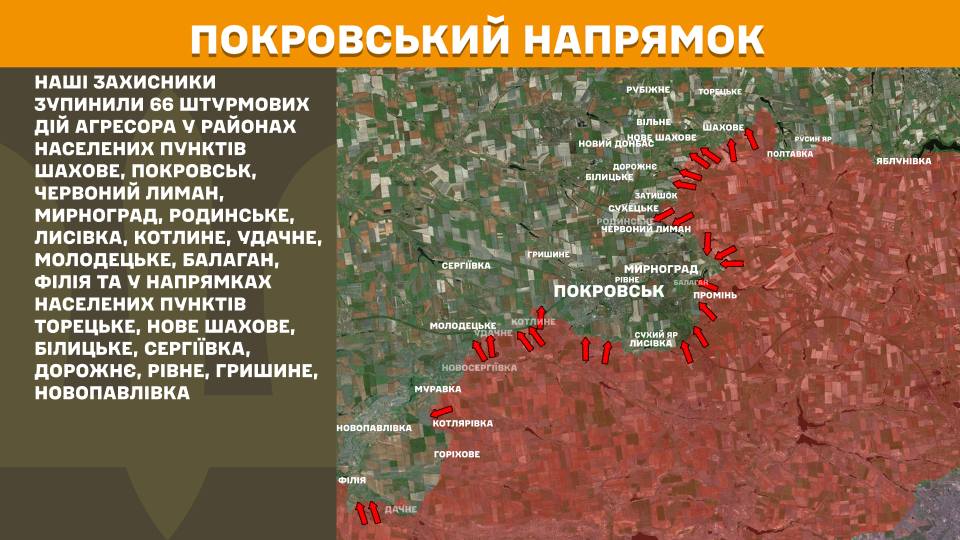 Оперативна інформація станом на 08:00 1.12.2025 щодо російського вторгнення