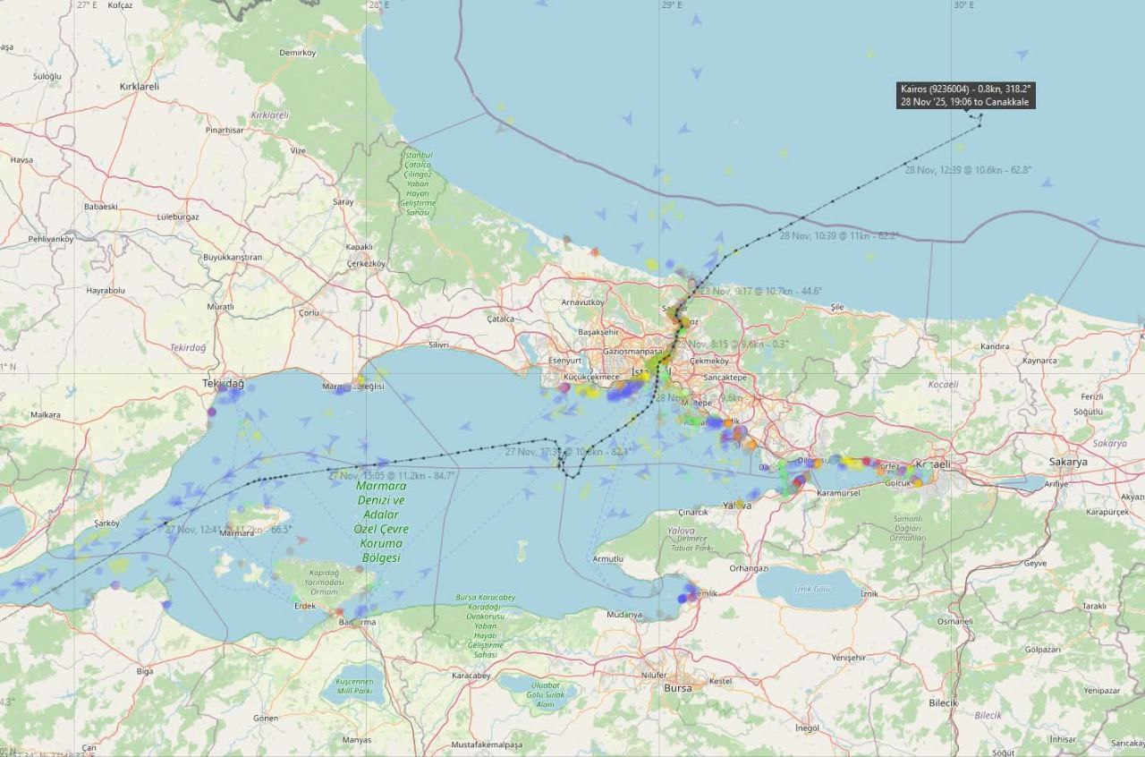Щось Туреччина ДУЖЕ занепокоєна атаками морських дронів на 2 танкери поблизу її берегів