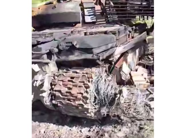 Ходовая танка так же чувствительна и уязвима к колючей проволоке, как любая другая ходовая - Коваленко