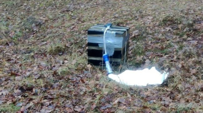 Повітряна куля з білоруськими цигарками залетіла на Волинь – прикордонники