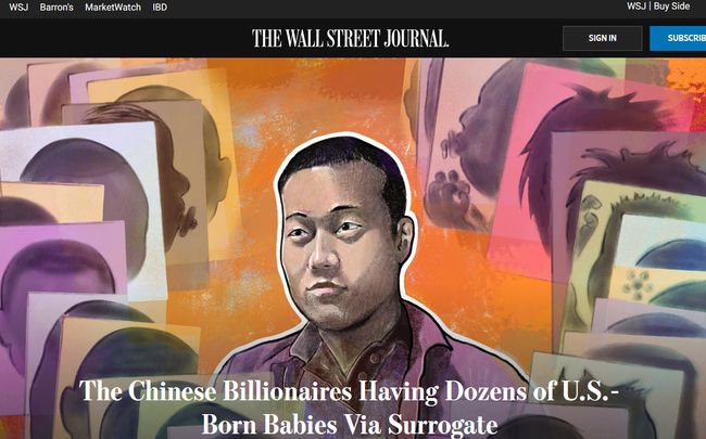 Китайські мільярдери заводять у США сотні дітей від сурогатних матерів, щоб будувати власні «династії»