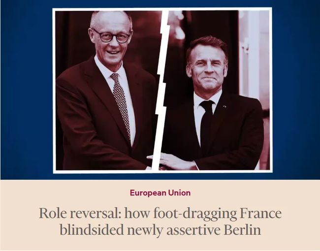 Макрон зрадив Мерца - The Financial Times