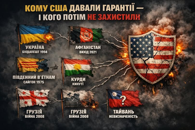 Кому США давали гарантії - і кого потім не захистили