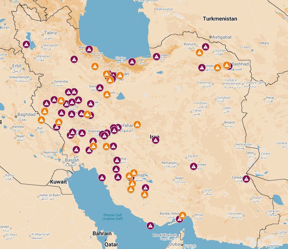 Иранское восстание, день 5-й