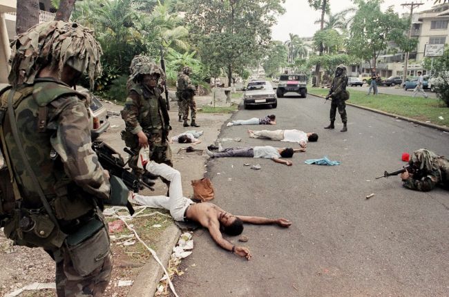 Операция Правое дело — вторжение США в Панаму в 1989 году Операция Правое дело — вторжение США в Панаму в 1989 году