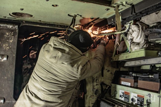 Збірний пункт пошкоджених машин ремонтно-відновлювального батальйону – це місце, де техніка отримує другий шанс Збірний пункт пошкоджених машин ремонтно-відновлювального батальйону – це місце, де техніка отримує другий шанс