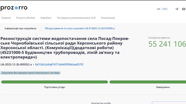 У Посад-Покровському підряднику з історією завищення цін замовили роботи на 55 мільйонів У Посад-Покровському підряднику з історією завищення цін замовили роботи на 55 мільйонів