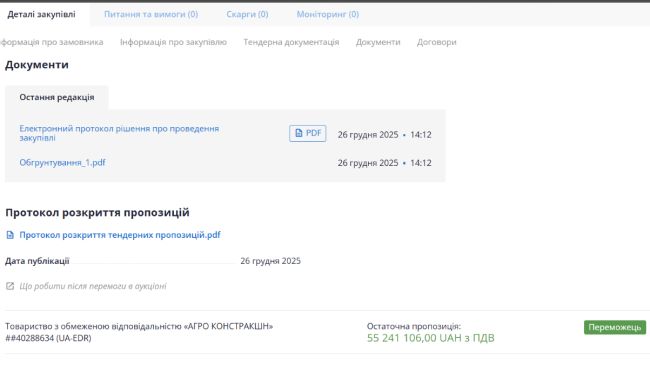 У Посад-Покровському підряднику з історією завищення цін замовили роботи на 55 мільйонів У Посад-Покровському підряднику з історією завищення цін замовили роботи на 55 мільйонів