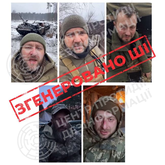 Центр фіксує нову хвилю ШІ-фейків, замаскованих під звернення військових із фронту