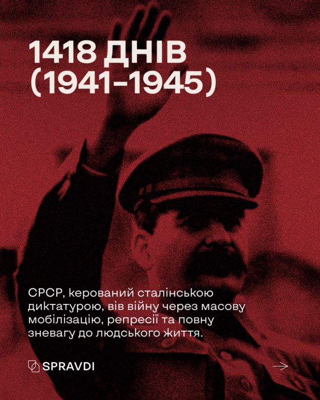 1419 днів. «сво» вже триває довше, ніж війна СРСР з нацистською Німеччиною
