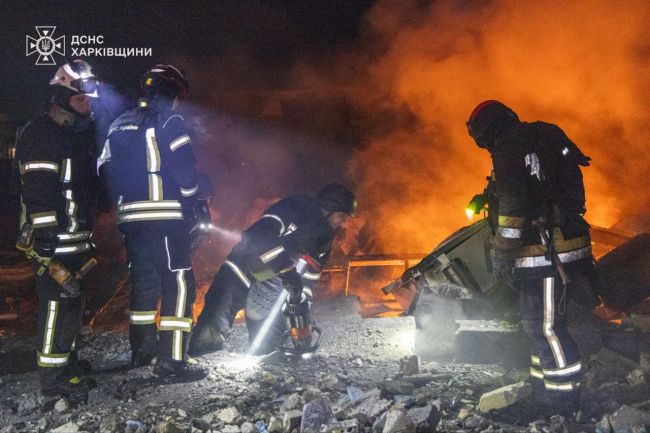 Харківщина: в наслідок масованої атаки росіян, є загиблі та постраждалі - ДСНС