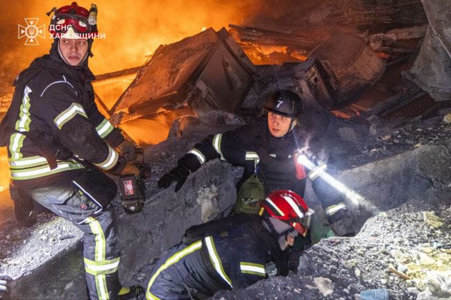 Харківщина: в наслідок масованої атаки росіян, є загиблі та постраждалі - ДСНС Харківщина: в наслідок масованої атаки росіян, є загиблі та постраждалі - ДСНС