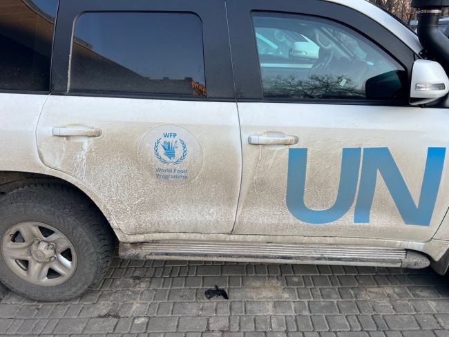 россия осуществила очередной налёт на Одессу - на миссию ООН